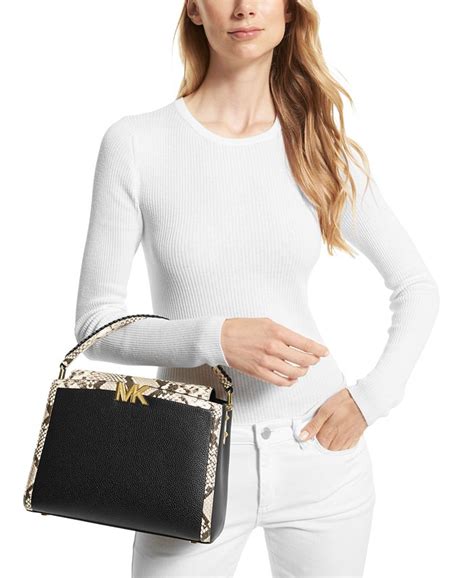 michael kors karlie medium satchel|Michael Kors satchel sale.